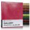 Gallery Leather Photo Album 4x6-3 Ring Binder Photo Album, 60 Pages for 120 Photos, Fillable, Can Fit 8x10 and 5x7 Photos, Handcrafted - 11.75 x 10.5 "